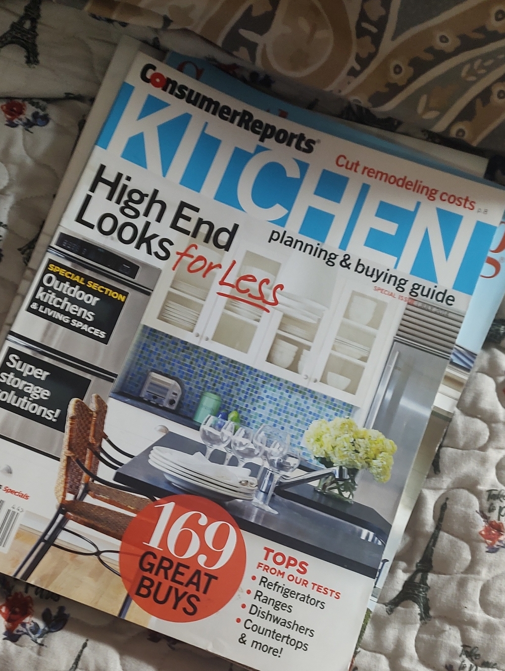Kitchen Magazine, Consumer Reports, Vintage 2014